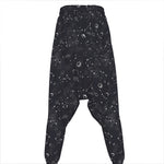 Constellation Space Pattern Print Hammer Pants
