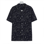 Constellation Space Pattern Print Hawaiian Shirt