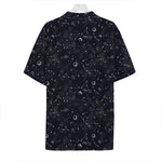 Constellation Space Pattern Print Hawaiian Shirt