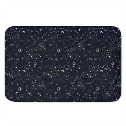 Constellation Space Pattern Print Indoor Door Mat