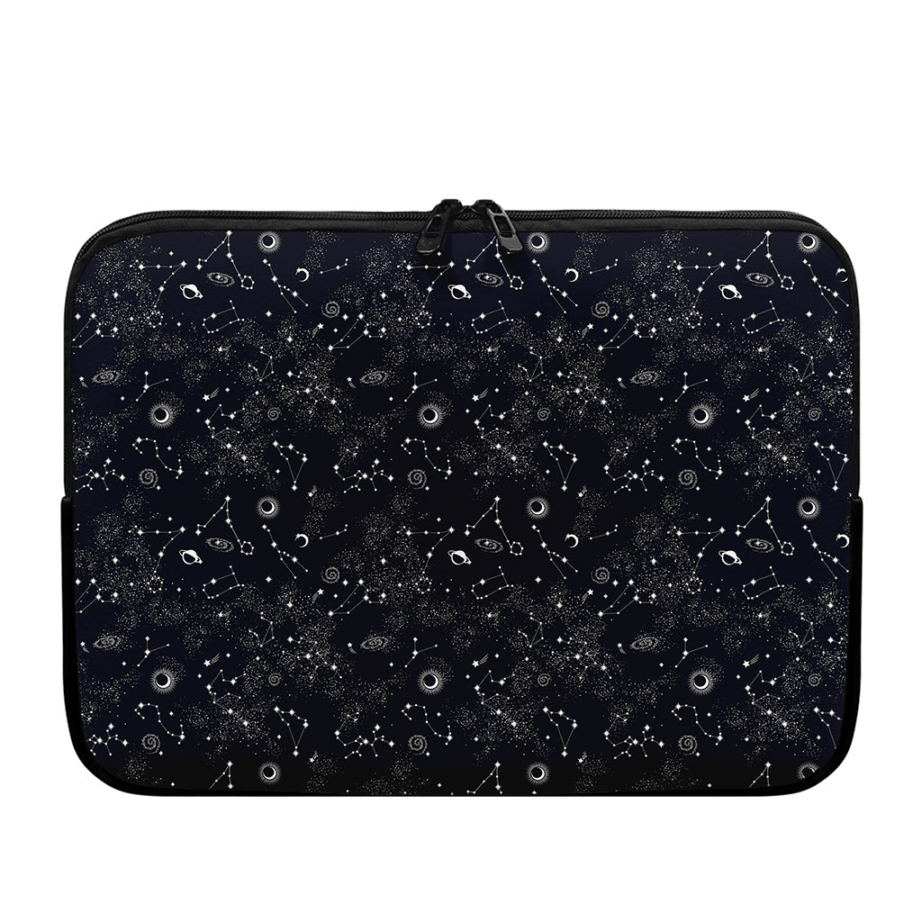 Constellation Space Pattern Print Laptop Sleeve