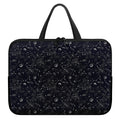 Constellation Space Pattern Print Laptop Sleeve With Handle