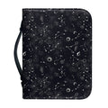 Constellation Space Pattern Print Leather Bible Cover