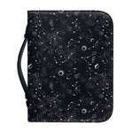 Constellation Space Pattern Print Leather Bible Cover