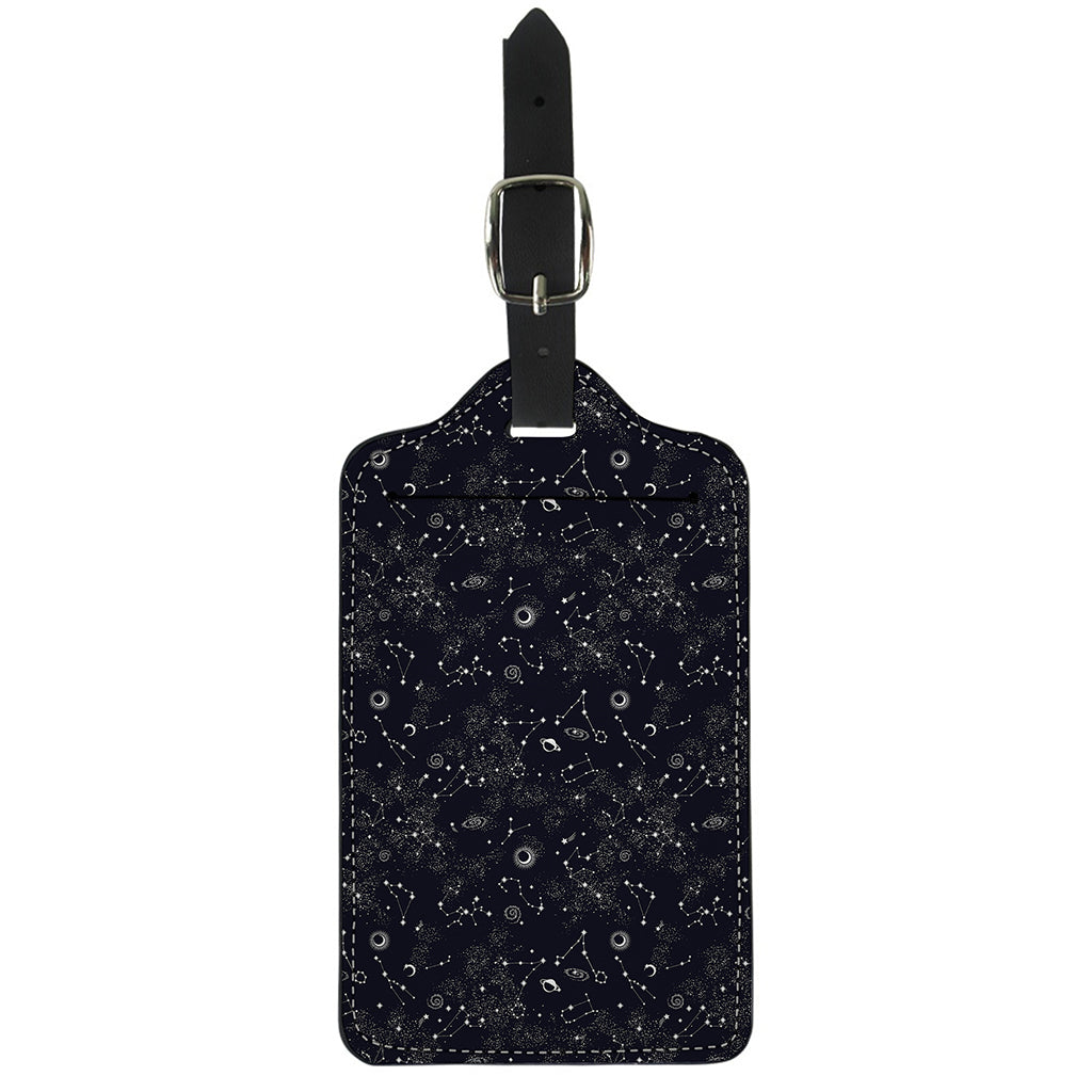 Constellation Space Pattern Print Luggage Tag