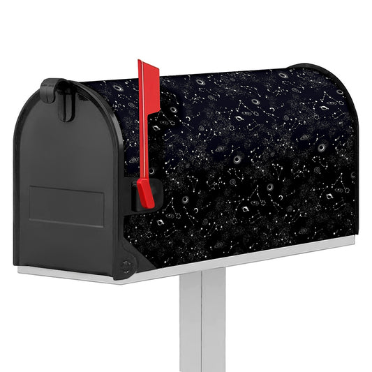 Constellation Space Pattern Print Mailbox Cover