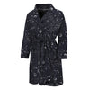 Constellation Space Pattern Print Men's Bathrobe