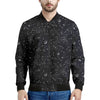 Constellation Space Pattern Print Men's Bomber Jacket