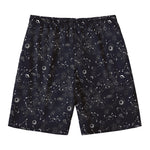 Constellation Space Pattern Print Men's Swim Trunks