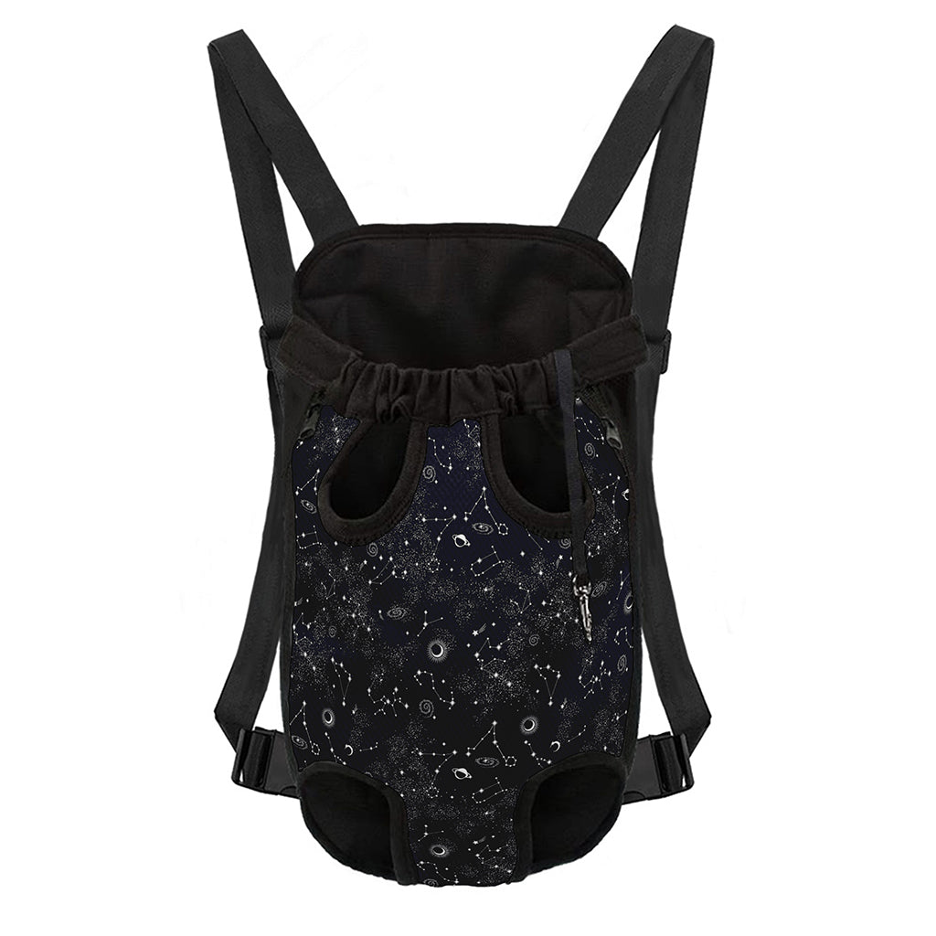 Constellation Space Pattern Print Pet Carrier Backpack