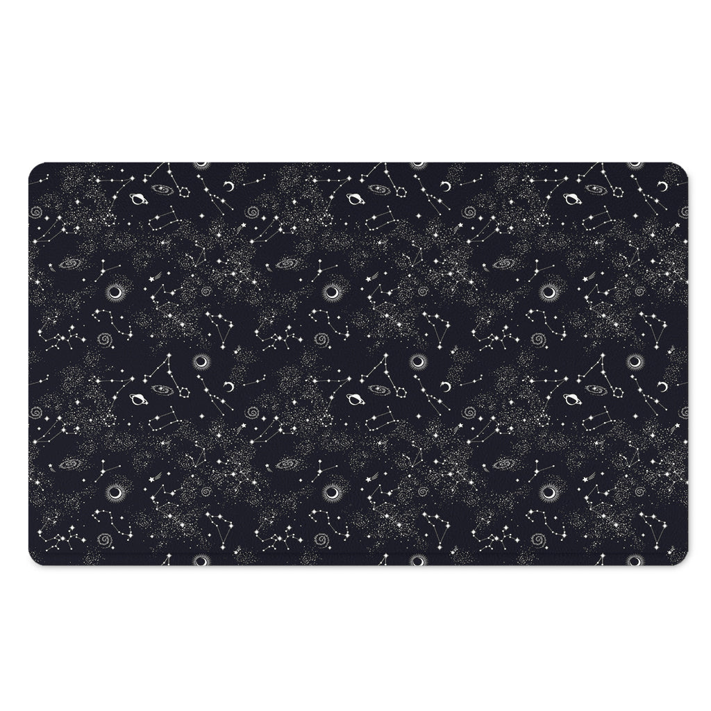 Constellation Space Pattern Print Polyester Doormat