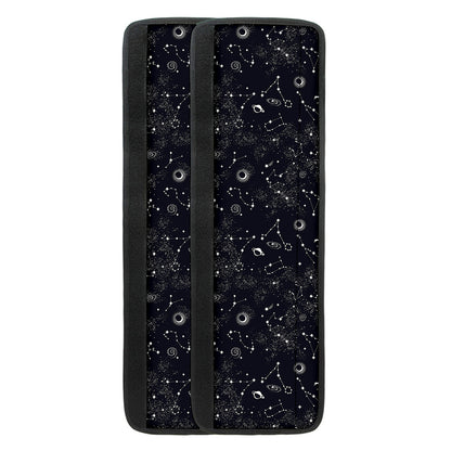Constellation Space Pattern Print Refrigerator Handle Covers