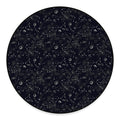 Constellation Space Pattern Print Round Floor Mat
