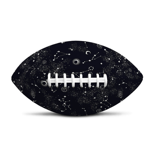 Constellation Space Pattern Print Rugby Ball