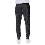 Constellation Space Pattern Print Scuba Joggers