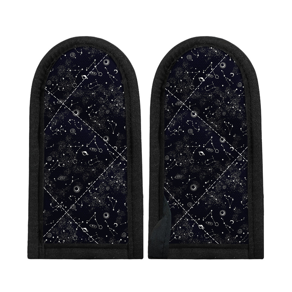 Constellation Space Pattern Print Skillet Handle Cover