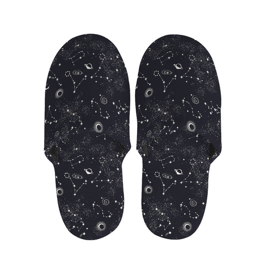 Constellation Space Pattern Print Slippers