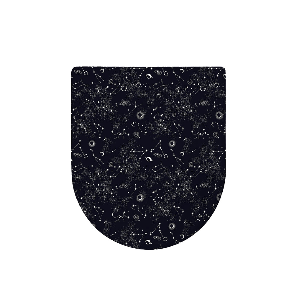 Constellation Space Pattern Print Toilet Lid Cover