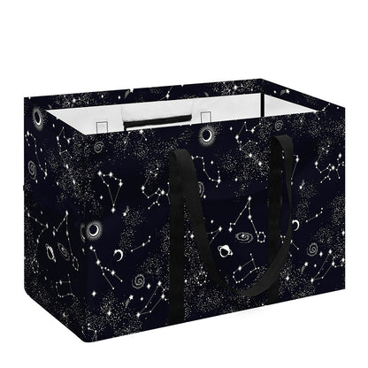 Constellation Space Pattern Print Utility Tote Bag