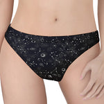 Constellation Space Pattern Print Women's Thong