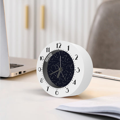 Constellation Stars Pattern Print Alarm Clock