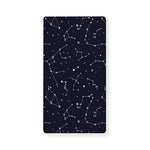 Constellation Stars Pattern Print Baby Crib Sheet