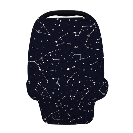 Constellation Stars Pattern Print Baby Seat Cover