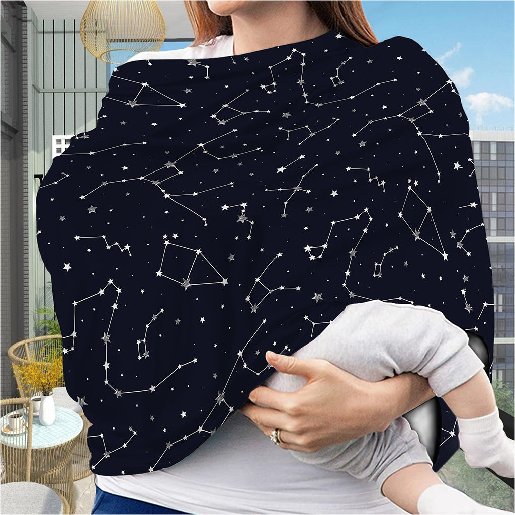 Constellation Stars Pattern Print Baby Seat Cover