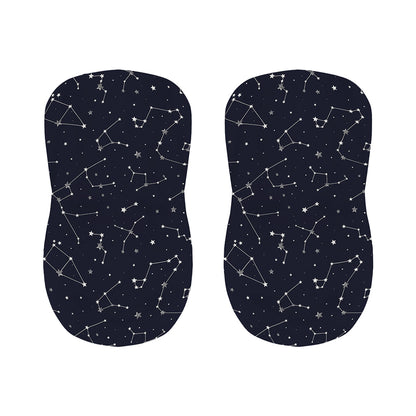 Constellation Stars Pattern Print Bar Stool Covers