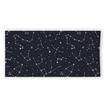 Constellation Stars Pattern Print Beach Towel