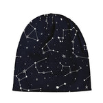 Constellation Stars Pattern Print Beanie