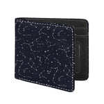 Constellation Stars Pattern Print Bifold Wallet