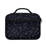 Constellation Stars Pattern Print Briefcase Bible Bag