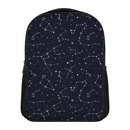 Constellation Stars Pattern Print Casual Backpack