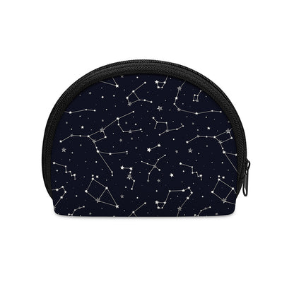 Constellation Stars Pattern Print Coin Purse