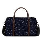 Constellation Stars Pattern Print Duffle Bag