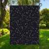 Constellation Stars Pattern Print Garden Flag