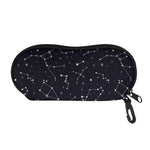 Constellation Stars Pattern Print Glasses Case
