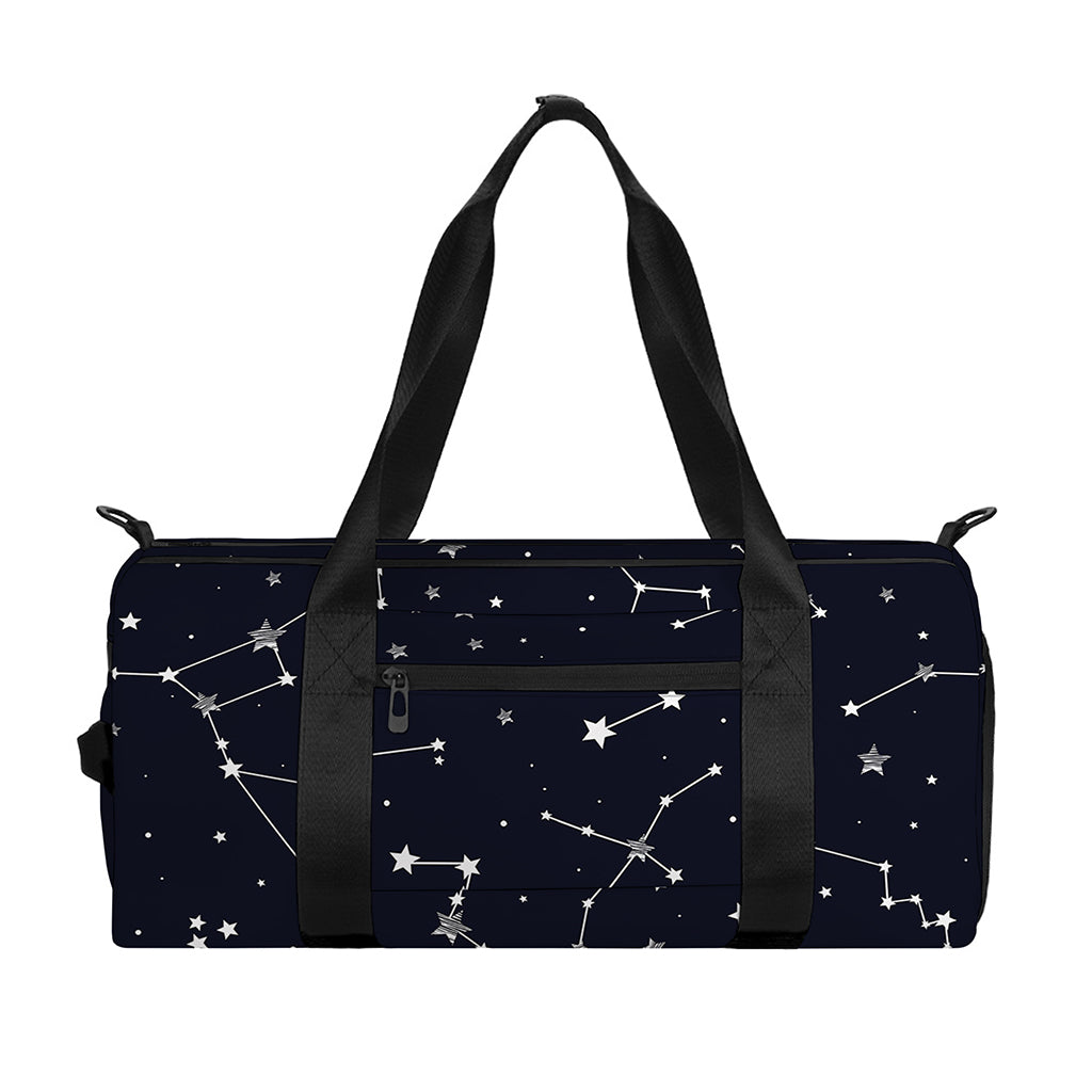 Constellation Stars Pattern Print Gym Bag