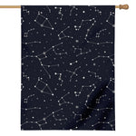 Constellation Stars Pattern Print House Flag