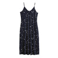 Constellation Stars Pattern Print Jersey Midi Cami Dress