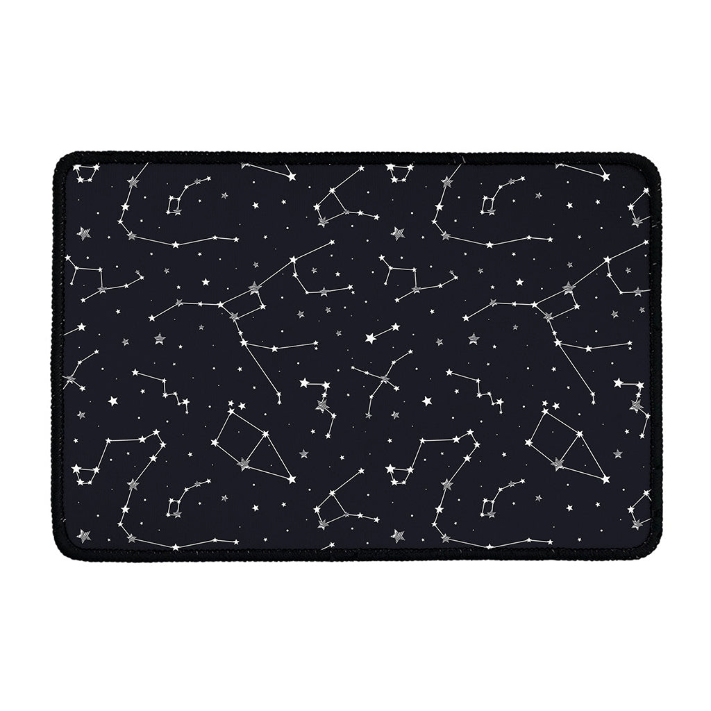 Constellation Stars Pattern Print Kitchen Mat