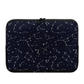 Constellation Stars Pattern Print Laptop Sleeve