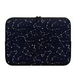 Constellation Stars Pattern Print Laptop Sleeve