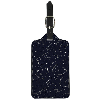 Constellation Stars Pattern Print Luggage Tag