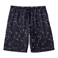 Constellation Stars Pattern Print Men's Swim Trunks