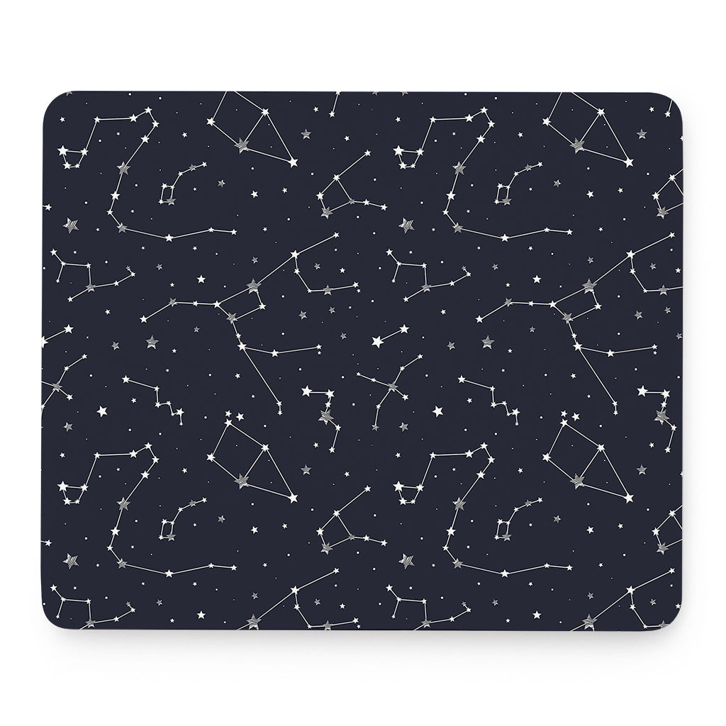 Constellation Stars Pattern Print Mouse Pad