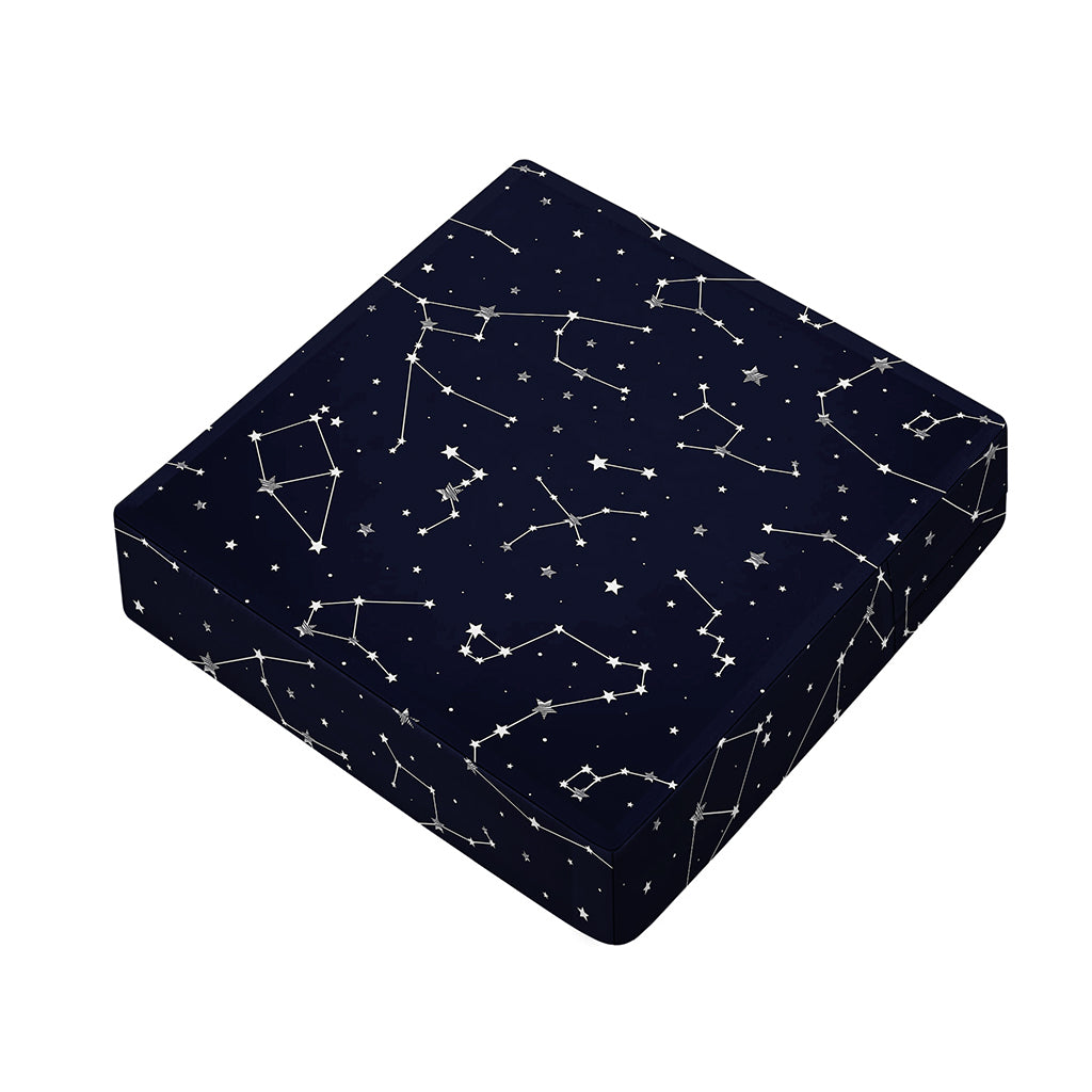 Constellation Stars Pattern Print Outdoor Seat Cushion Cover