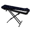 Constellation Stars Pattern Print Piano Keyboard Cover