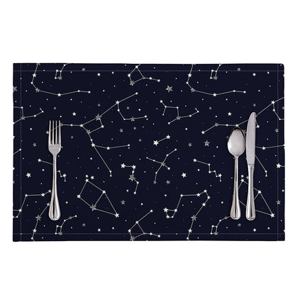 Constellation Stars Pattern Print Placemat